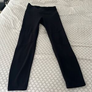 GAIAM black moto detail leggings XS